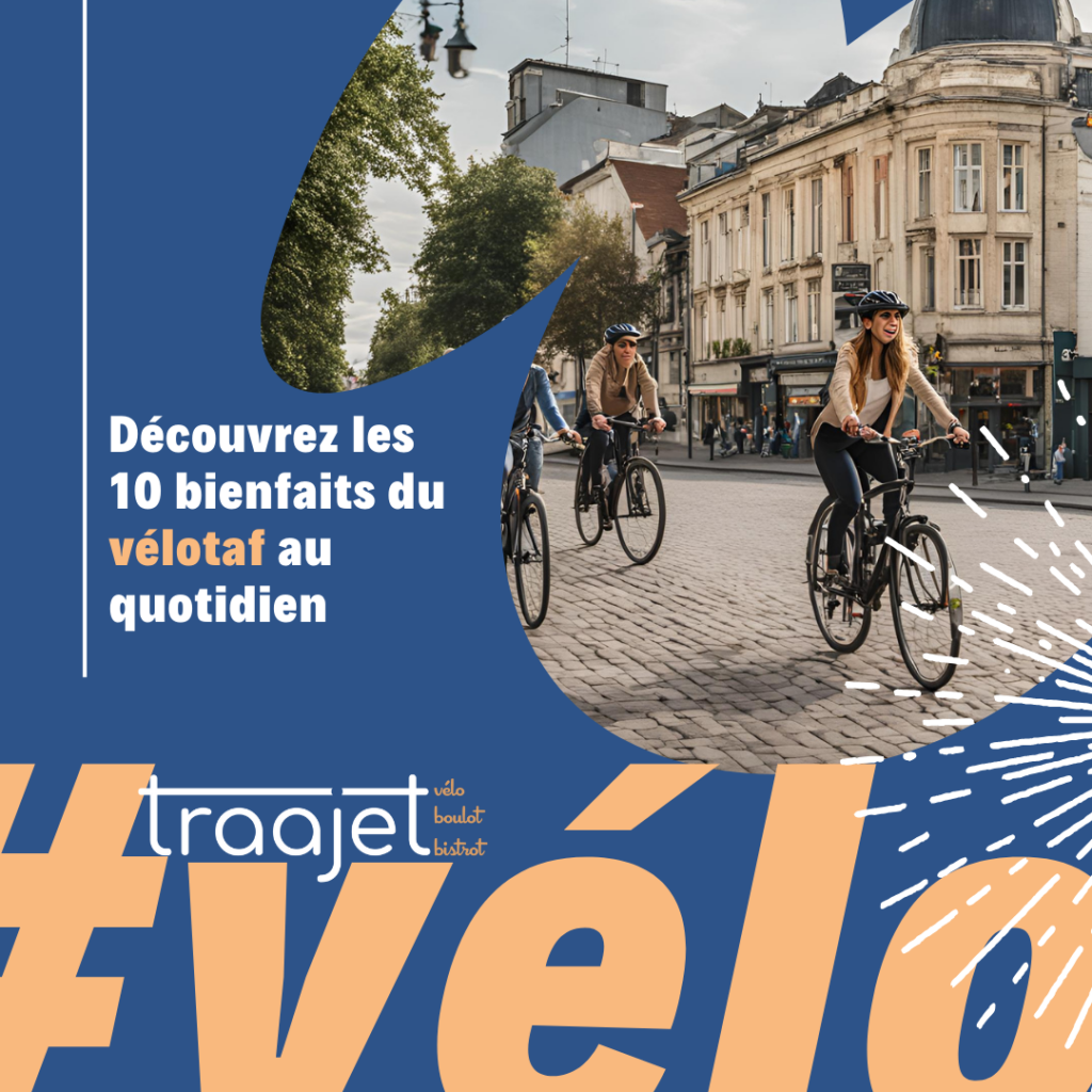 Bienfaits vélo taf en ville quotidien