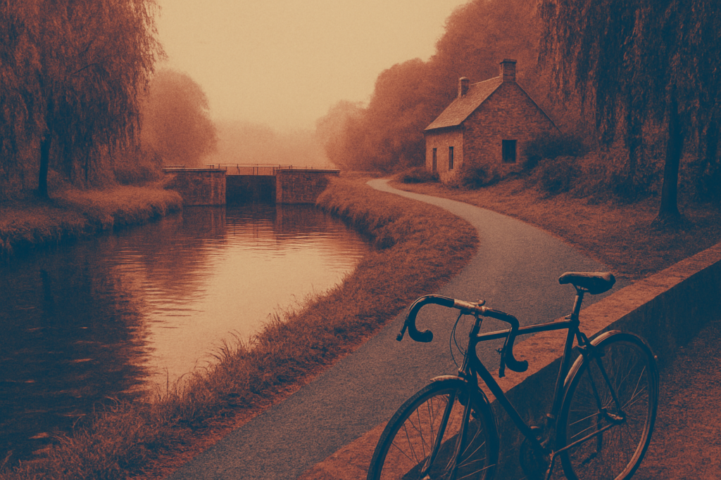 Balade vélo Rennes — canal d'Ille-et-Rance