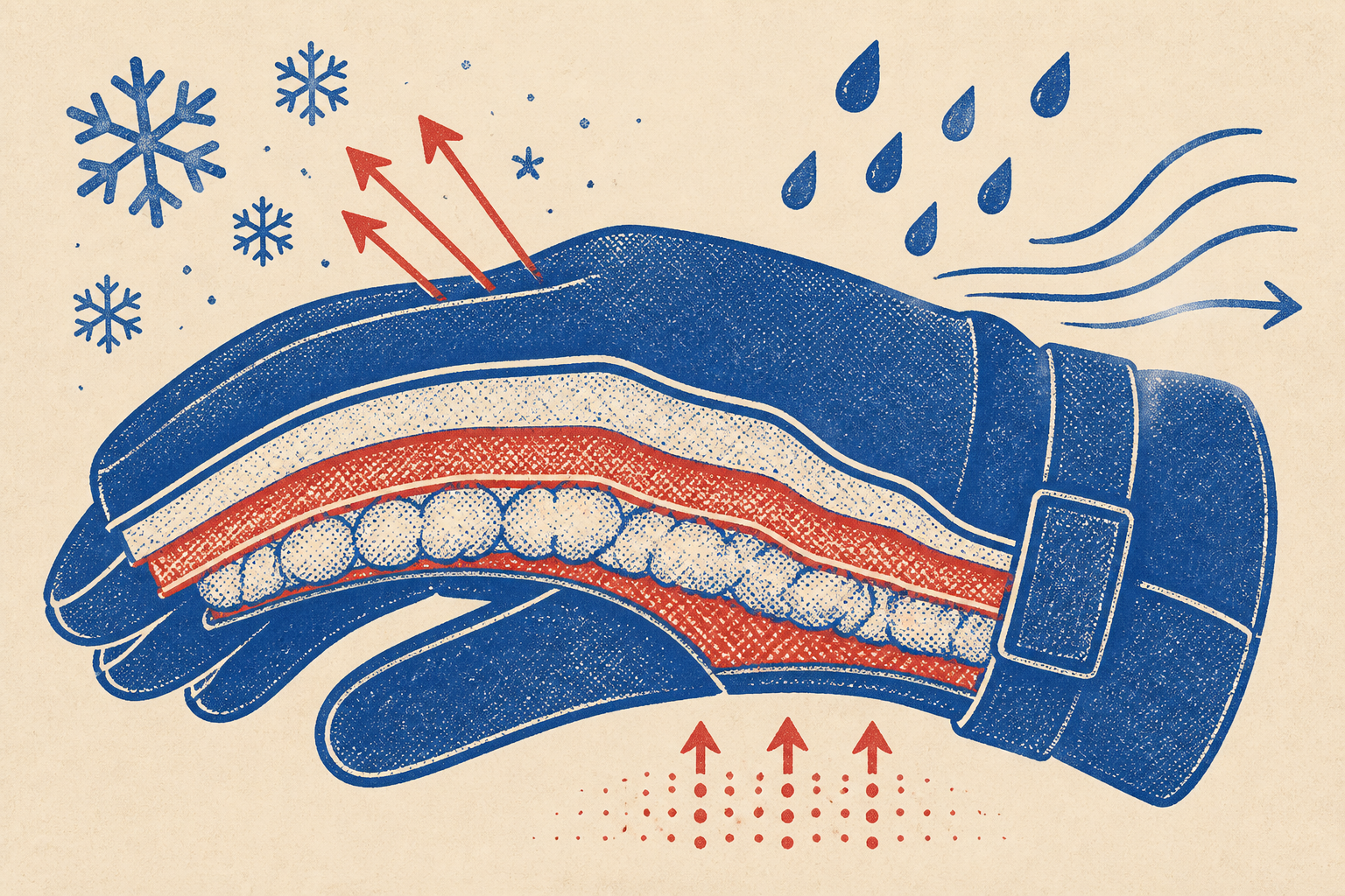 critères pour choisir ses gants vélo hiver isolation imperméabilité coupe-vent