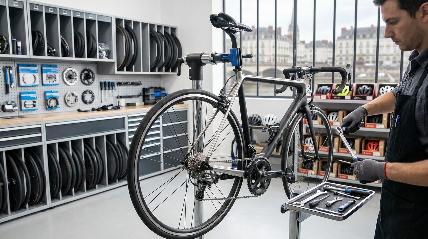 Matériel vélo à Nantes : entretien, conseils et services
