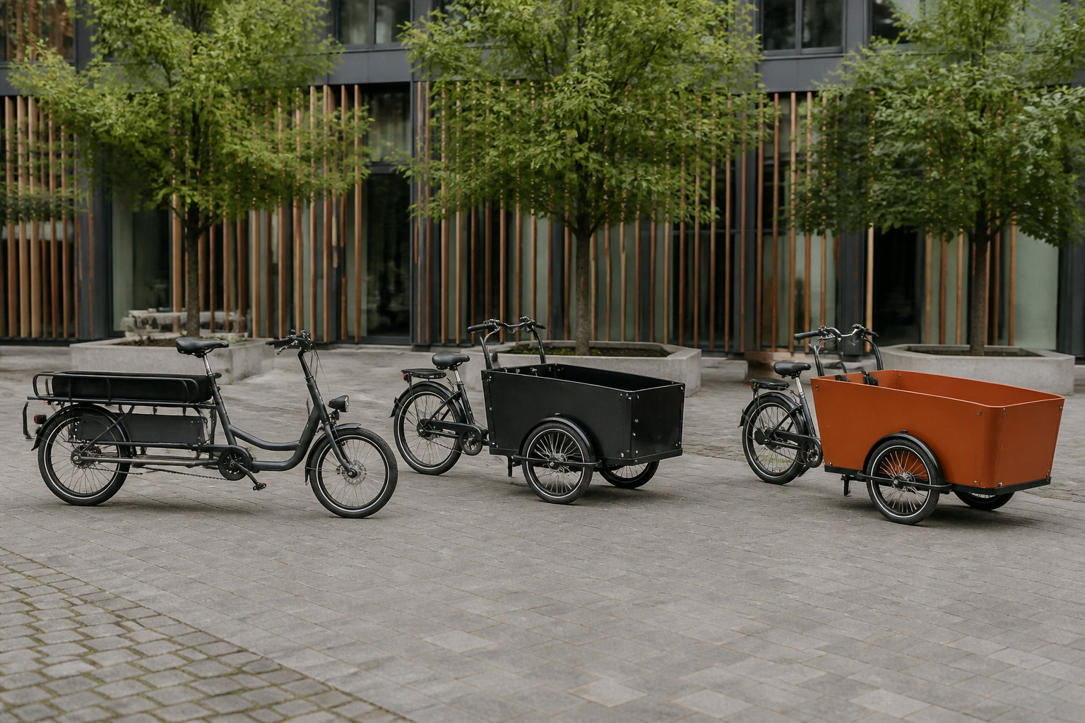 Choisir entre le longtail, le biporteur et le triporteur